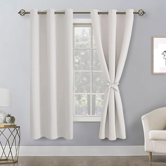 Hiasan Blackout Curtains for Bedroom, 42 x 72 Inches Long - Image 2