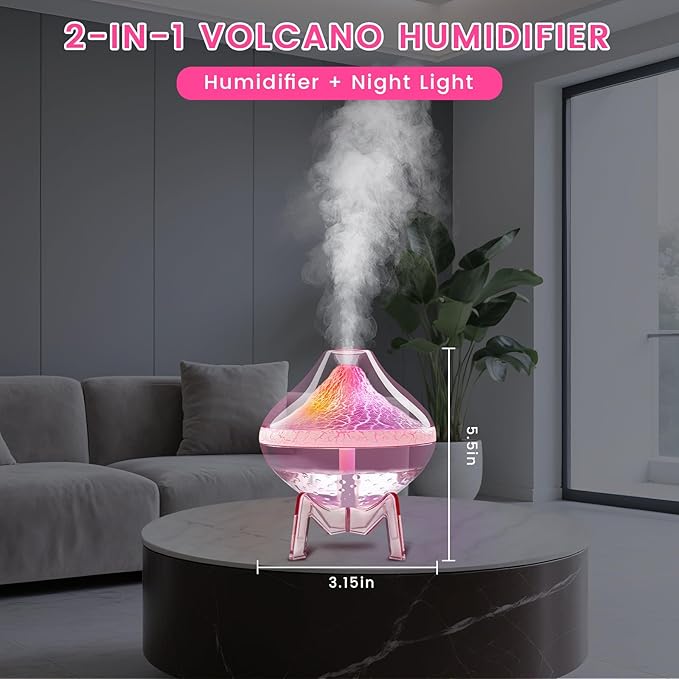 Humidifiers for Bedroom Cool Mist Ultrasonic Small Humidifier - Image 2