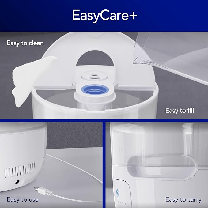 Vicks EasyCare Plus Top Fill Filter-Free Cool Mist Humidifier, Small Room–For - Image 6