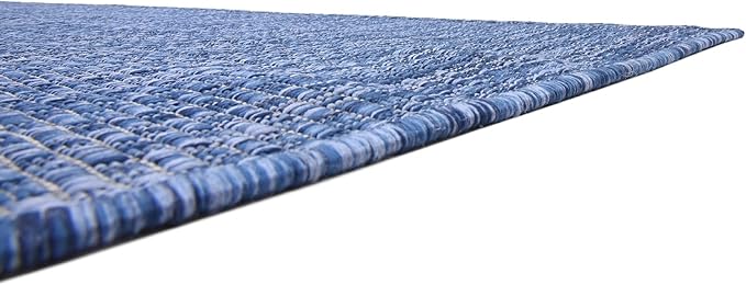 Unique Loom Collection Casual Transitional Solid Heathered Indoor/Outdoor - Image 9