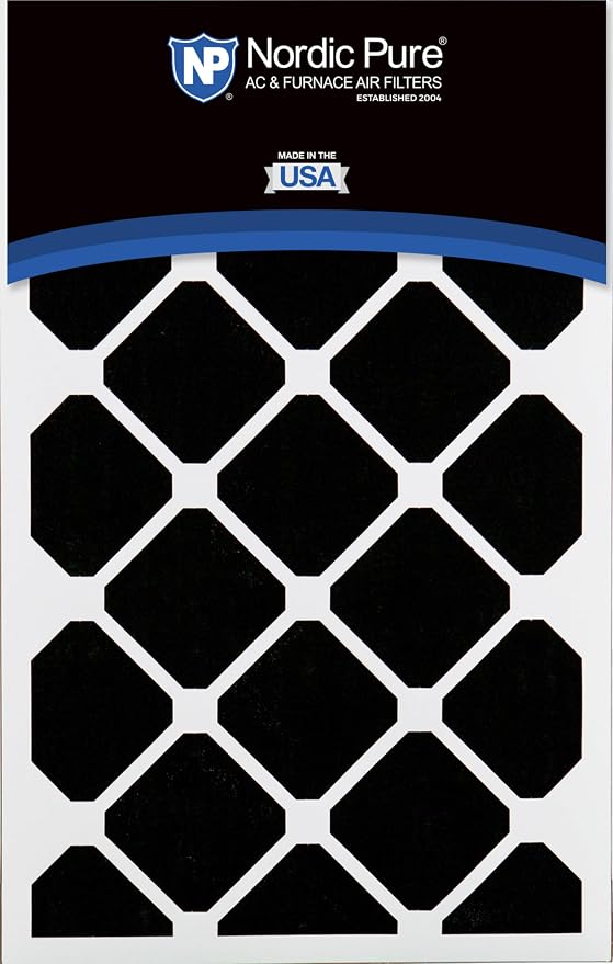 Nordic Pure 16x25x5 Pleated MERV 15 Plus Carbon Air Filters 2 Pack | Actual - Image 5