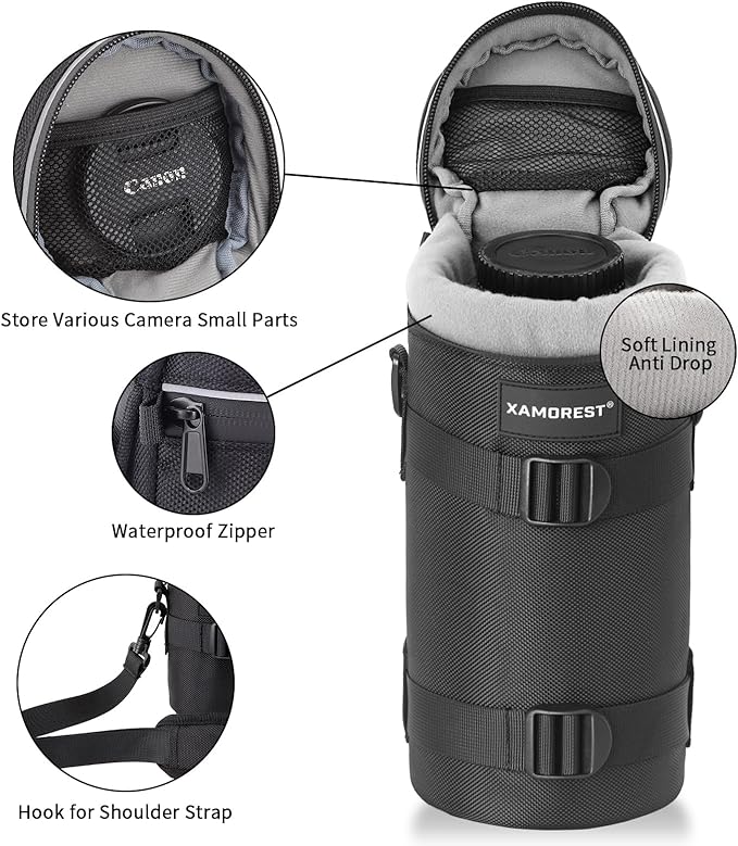 Camera Lens Case Lens Bag Compatible) - Image 4