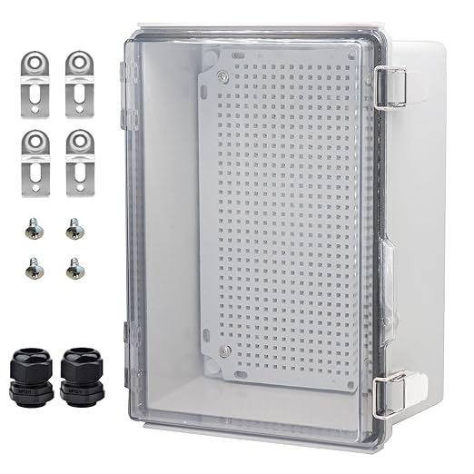 Waterproof Electrical Box Junction Box Weatherproof IP67 ABS Plastic Enclosure by YETLEBOX