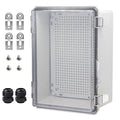 Waterproof Electrical Box Junction Box Weatherproof IP67 ABS Plastic Enclosure by YETLEBOX