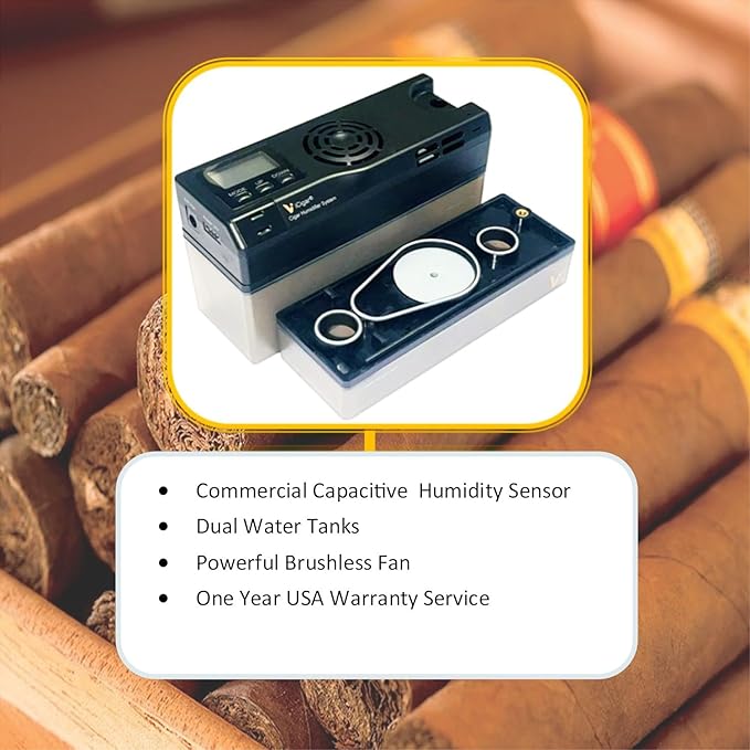 Le Veil 7th Gen iCigar Premium Humidifier System DCH-12V7 - Image 2