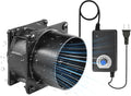 3.15" 12V Axial Exhaust Vent Fan by AMCHIXIN