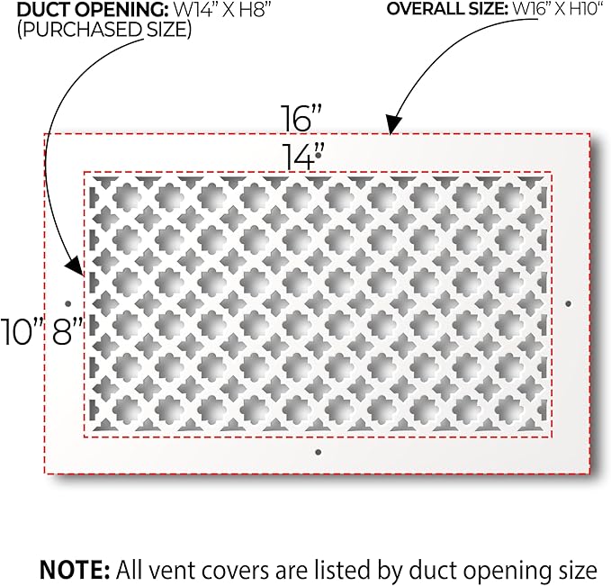 SABA Home Decor Air Vent Cover Grille - Image 2