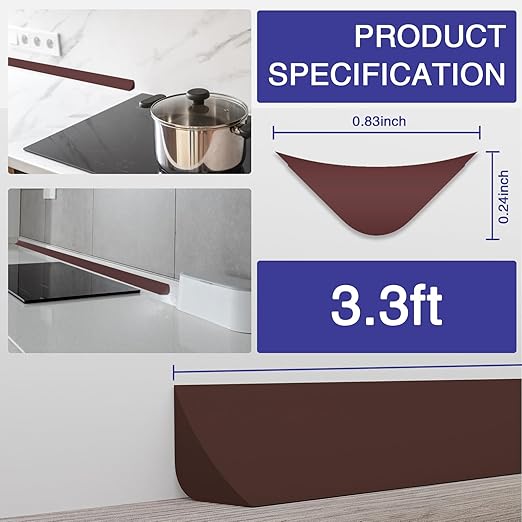 Flexible Molding Trim, Flexible Bendable Adhesive Caulking Strip, Molded Trim - Image 2
