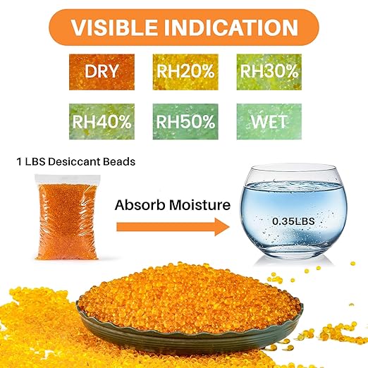 Sukh Orange Silica Desiccant Beads 430G - Image 3