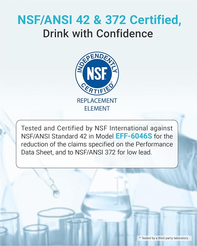AQUA CREST LT1000PC ADQ747935 MDJ64844601 NSF Certified Refrigerator Water - Image 4