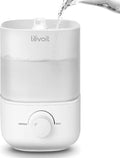 LEVOIT Top Fill Humidifiers for Bedroom, 2.5L Tank for Large Room, 28dB Quiet by Levoit