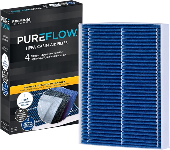 PUREFLOW PC4068HX HEPA Cabin Air Filter | Fits 2011-2019 Ford Explorer 3.5L; - Image 3