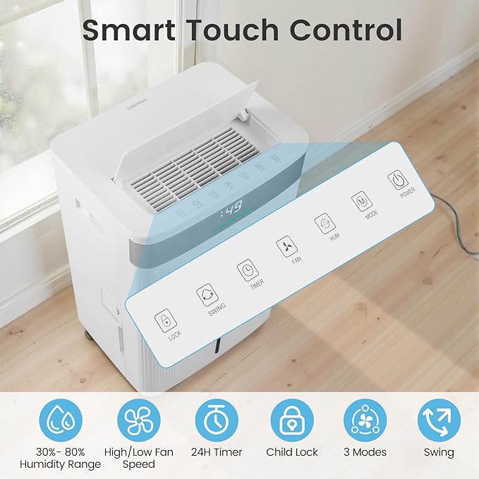 COSTWAY 4500 Sq.Ft Dehumidifier - Image 6
