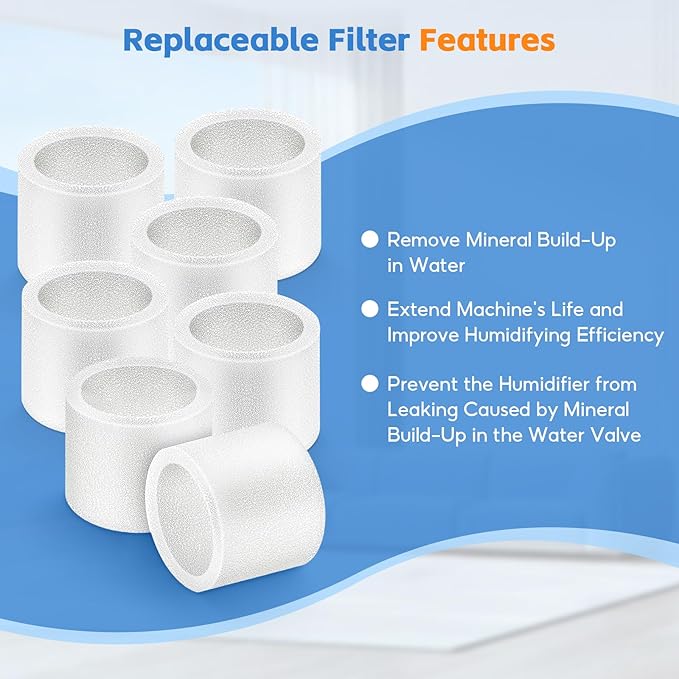 20-Pack Top Fill Humidifier Replacement Filters - Image 4