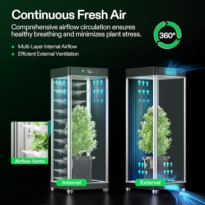 VGrow All-in-One Smart Grow Box, Professional System - Image 4