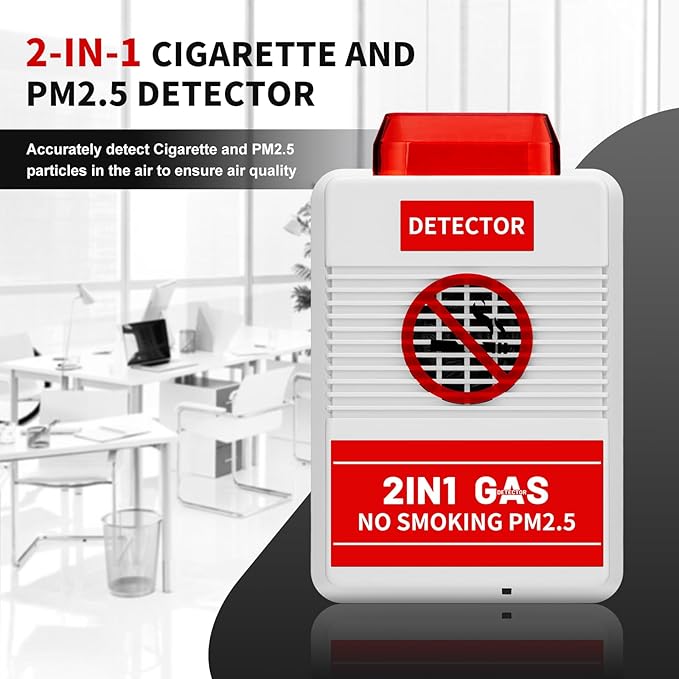 2-in-1 Smart Air Quality Monitor - Image 2