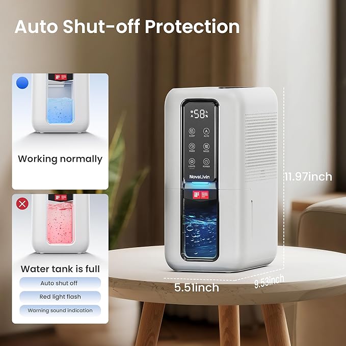 Dehumidifier for Home, Dehumidifiers for Bathroom, Living room, Closet - Image 4