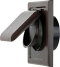 NO-PEST VENT, Exclusive Dual Door Dryer Vent Cover Outdoor 4 inch by No-PestVent