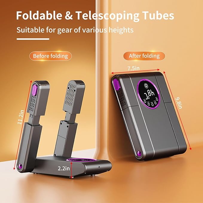 Whisper-Quiet Telescopic Boot and Glove Dryer - Image 2
