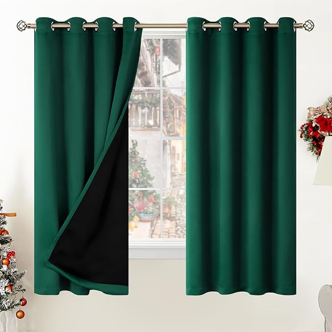 BGment Thermal Insulated 100% Blackout Curtains by BGment