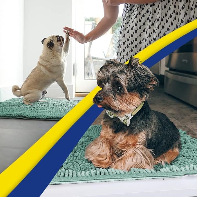 Muddy Mat® Pack of 3 Highly Absorbent Microfiber Dog Door Mat and Pet Rug - Image 6