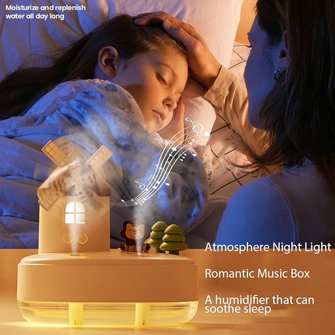 Ultrasonic Humidifiers for Bedroom and Office, Cold fog humidifier - Image 3