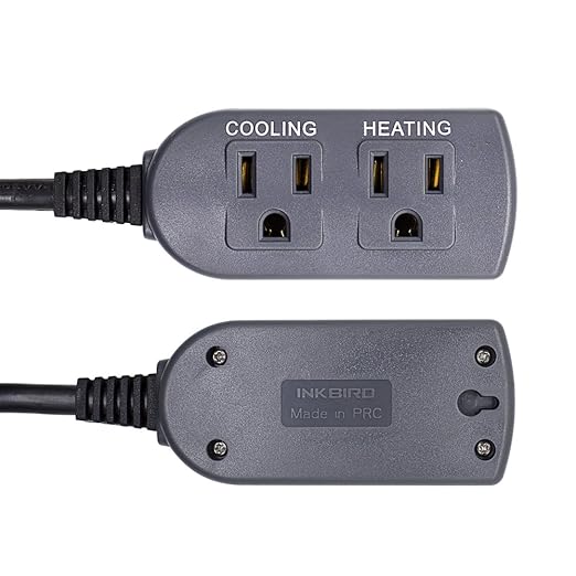 Inkbird ITC-308 Digital Temperature Controller Outlet Thermostat 2-Stage 1100W - Image 5