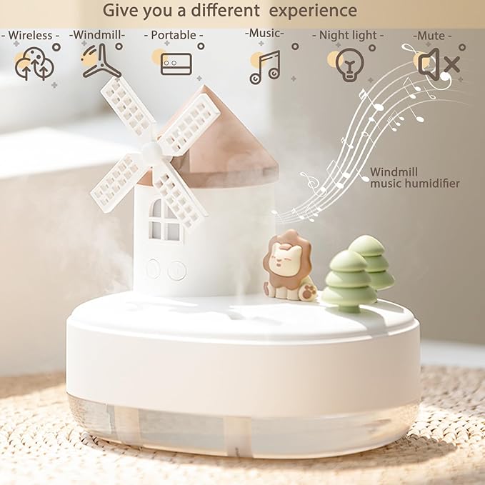 Humidifier for Bedroom, Portable Humidifier, Baby humidifier - Image 3