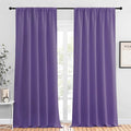 NICETOWN Blackout Curtains for Living Curtains, Lilac Purple, 2 Panels by NICETOWN