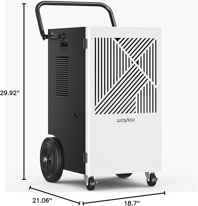 Waykar 155 Pints Commercial Dehumidifier - Image 3