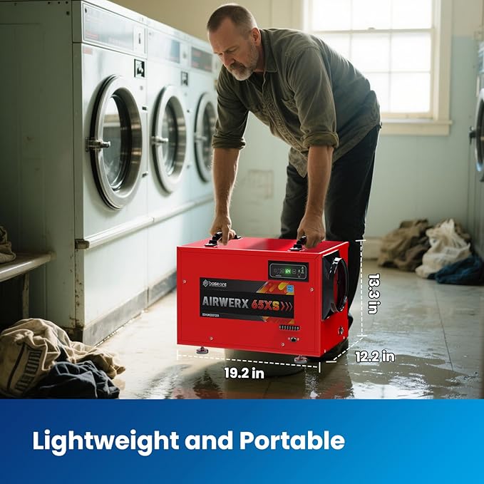 BaseAire 120 Pints Crawl Space Dehumidifiers - Image 6