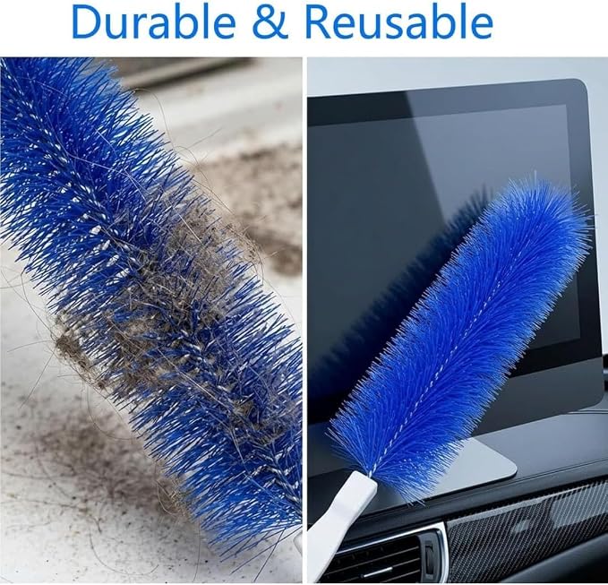 Fan Cleaning Brush, Bendable Microfiber Head, Reusable Dust Remover, Ldeal - Image 4