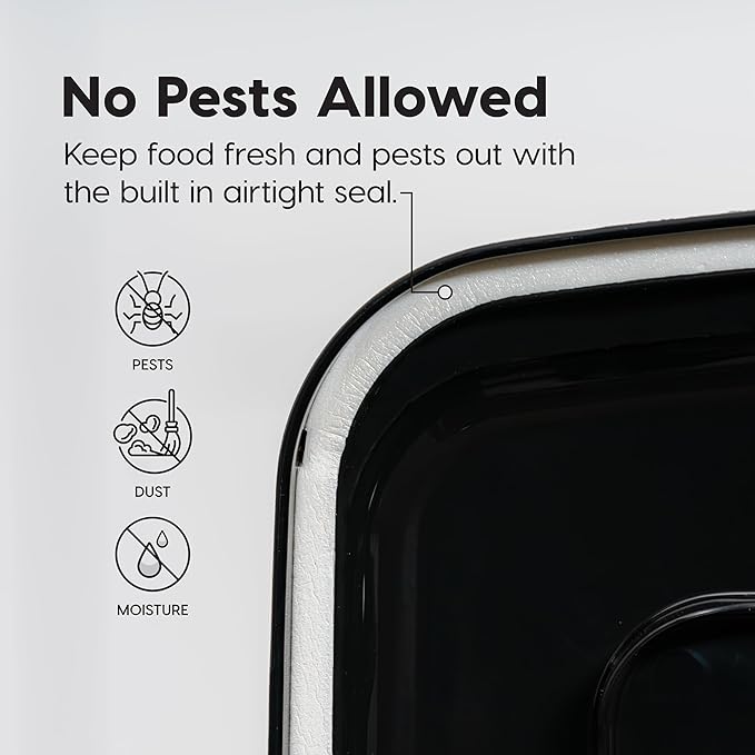 IRIS USA 58 Lbs / 67 Qt WeatherPro Airtight Pet Food Storage Container - Image 7