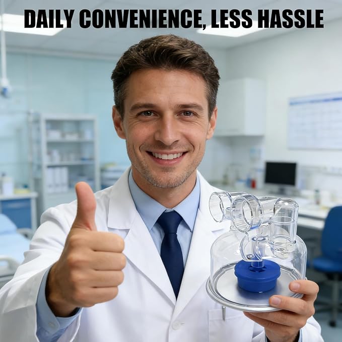 Multipurpose Humidifier Reservoir, Safe Construction, Fit Respiratory Devices - Image 4