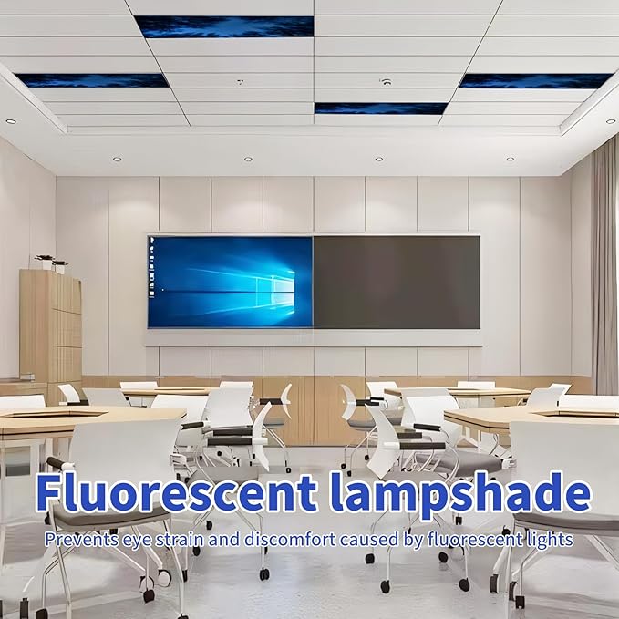 Torixqi 2pcs Fluorescent Light Covers - Image 6