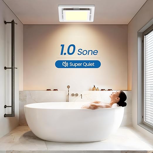 FASDUNT 2-in-1 Bathroom Exhaust Fan - Image 6