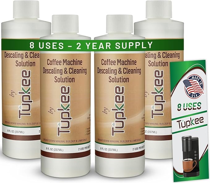 Coffee Machine Descaler Descaling Solution by Tupkee