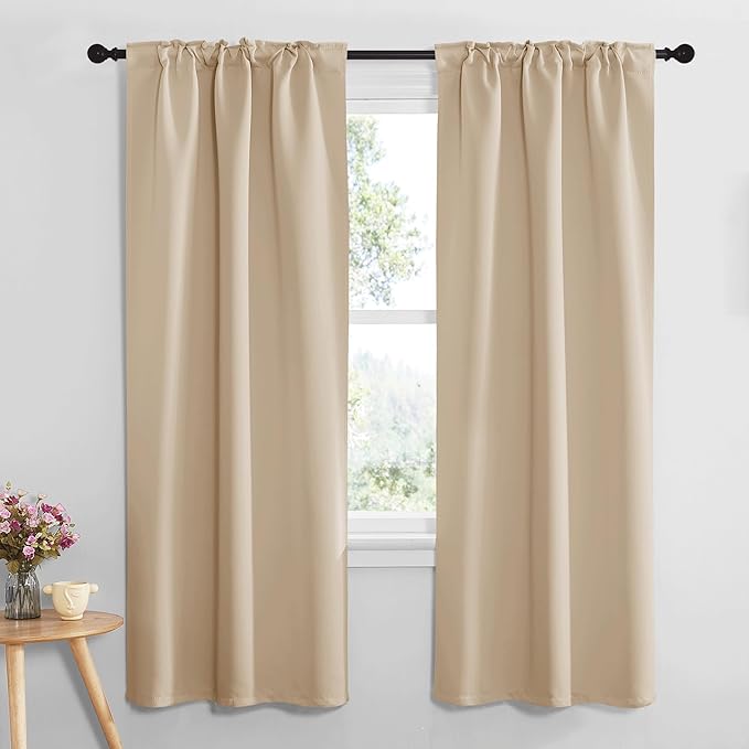NICETOWN Window Treatment Room Darkening Curtains - Image 2