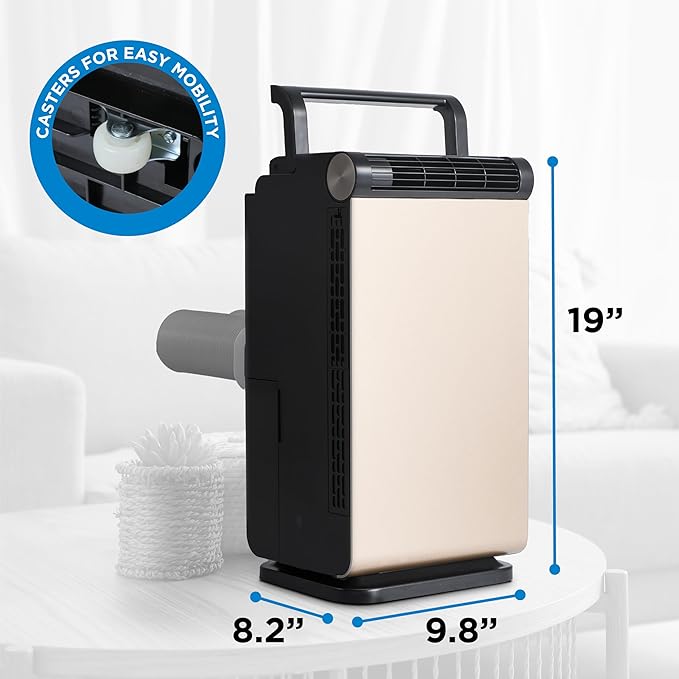 BLACK+DECKER 3-in-1 Personal Portable Air Conditioner, 1000 BTU Portable Fan & - Image 7