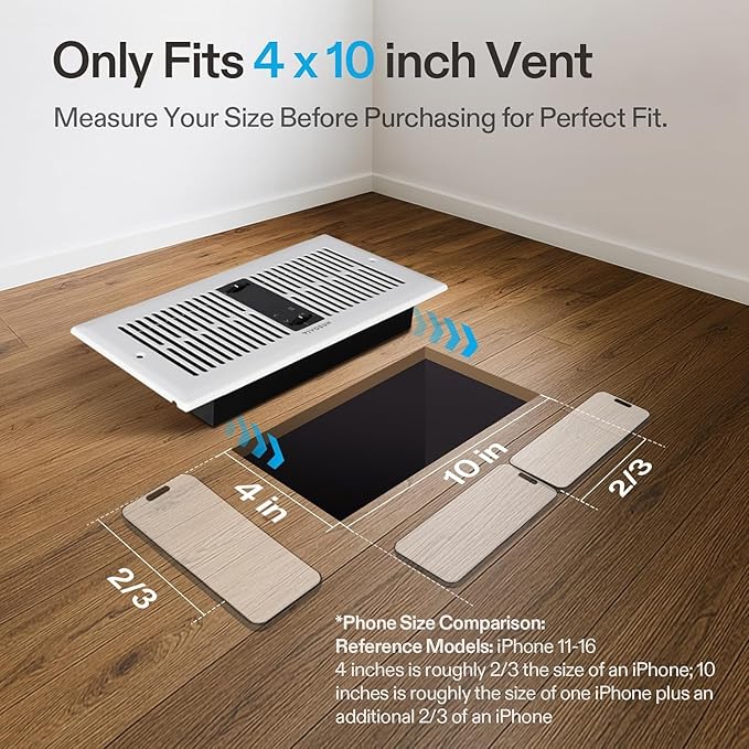VIVOSUN Quiet Register Booster Fan - Image 2