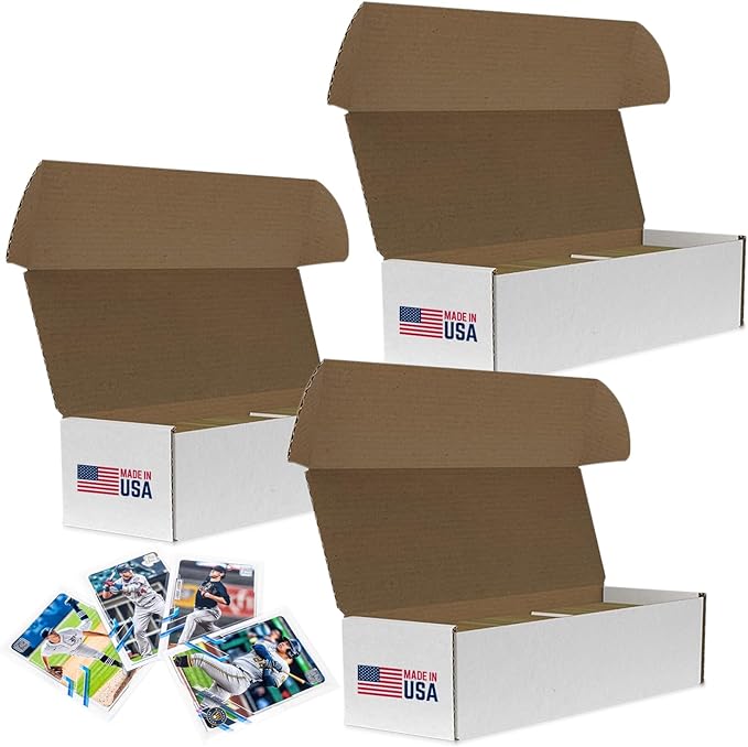 Premium Trading Card Box Storage by InvestedAlliance