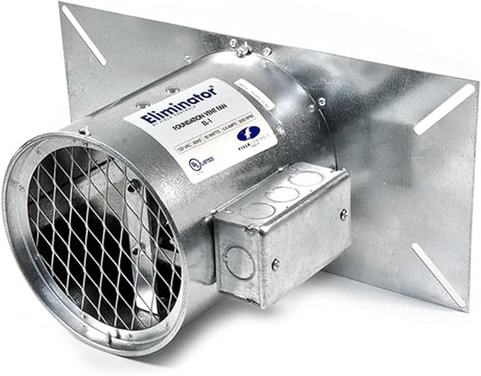 EL-1 Eliminator Crawl Space Vent Fan - Image 3