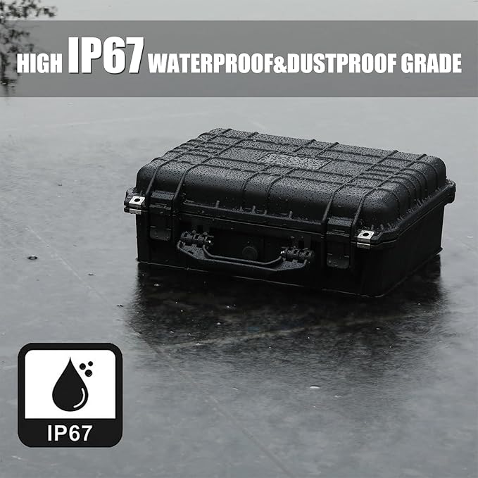 Mayouko 16" Waterproof Plastic Toolbox - Image 6