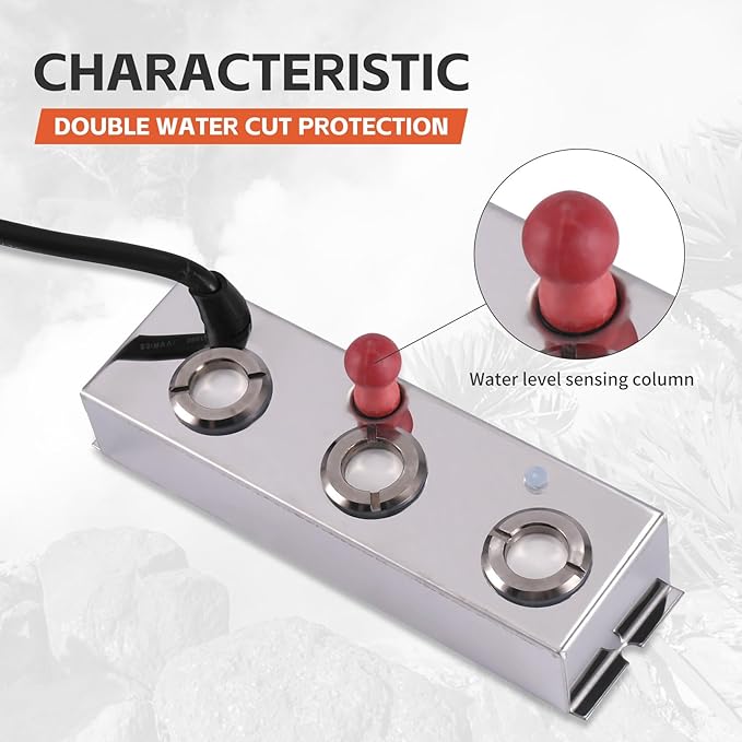 3 Head Mist Maker Ultrasonic Mist Fogger Air Humidifier Water Fountain Fog - Image 5