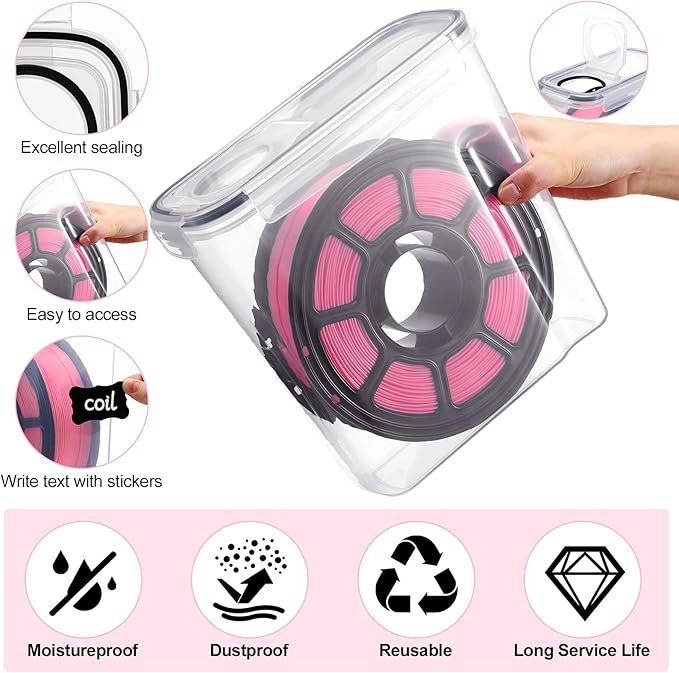 12 Pcs Large Filament Storage Box - Image 2