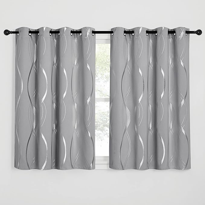 NICETOWN Short Curtains Blackout Panels - Image 2