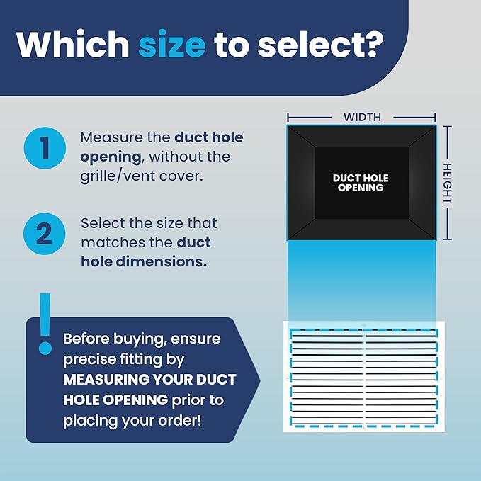 25x20 Inch Air Return Vent Cover Decorative – Premium Aluminum AC Vent Cover - Image 3