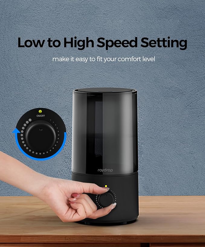 raydrop Humidifiers for Bedroom, raydrop Cool Mist Humidifiers for Babies - Image 2