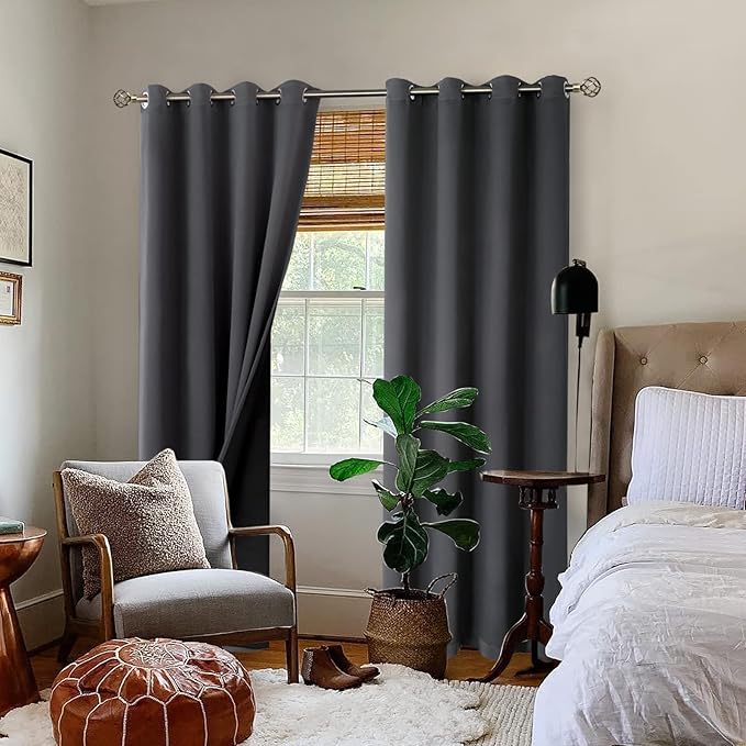 BGment Thermal Insulated 100% Blackout Curtains - Image 2