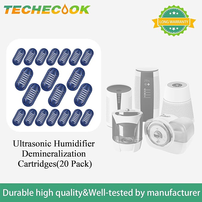Techecook 20Pack Demineralization Cartridge Fit - Image 7